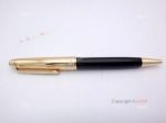 Montblanc Meisterstuck Black and Gold Cap Ballpoint Pen